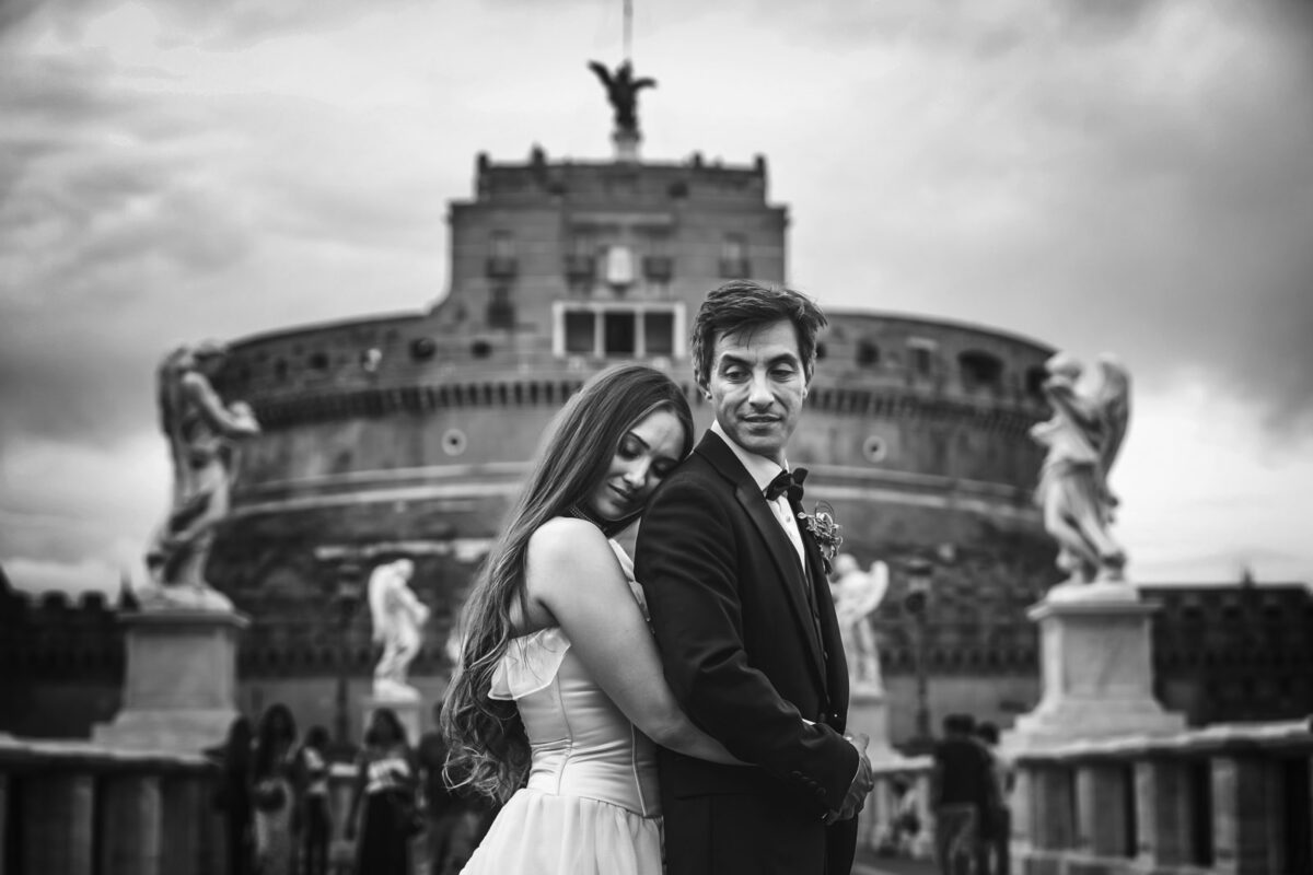 Rome Elopement: Intimate Wedding at Villa Borghese & Hotel Locarno